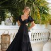 Women Mar De Lua Beachwear | Black Martinique Dress