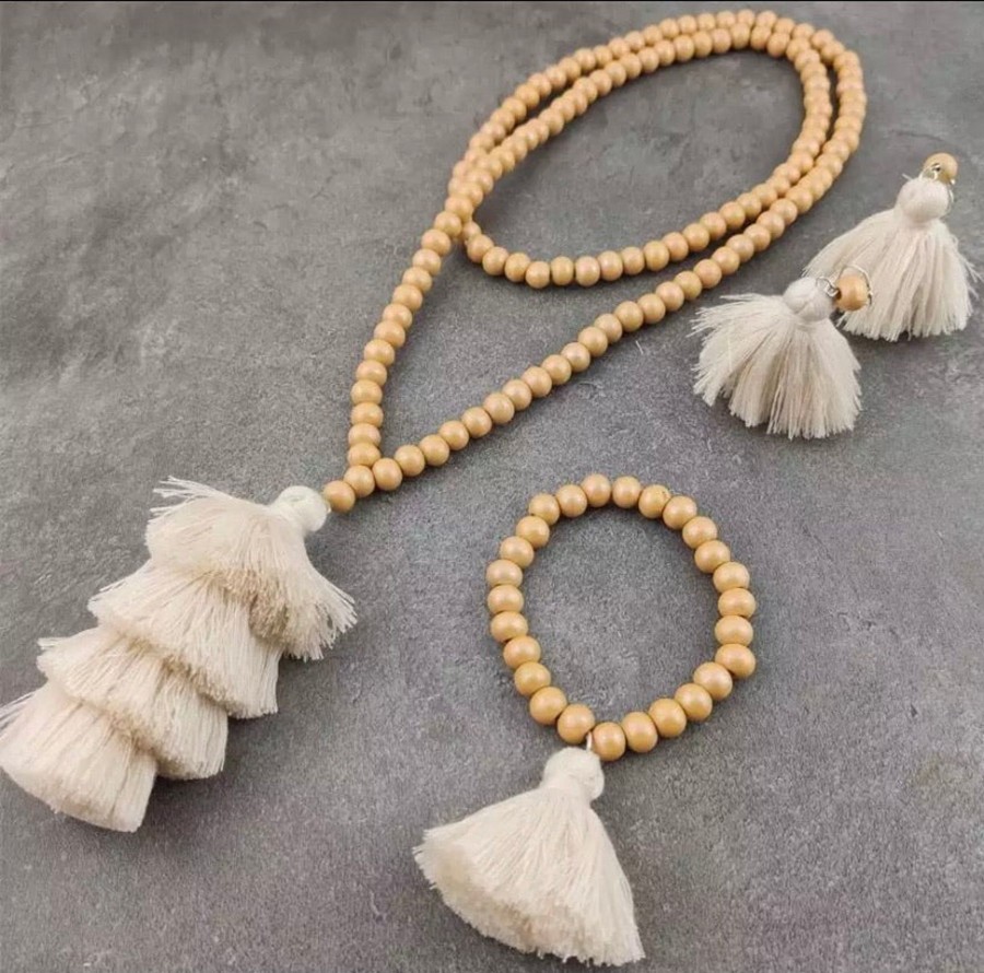 Women Palmera Swimwear Shop Necklaces | Tassels Necklace