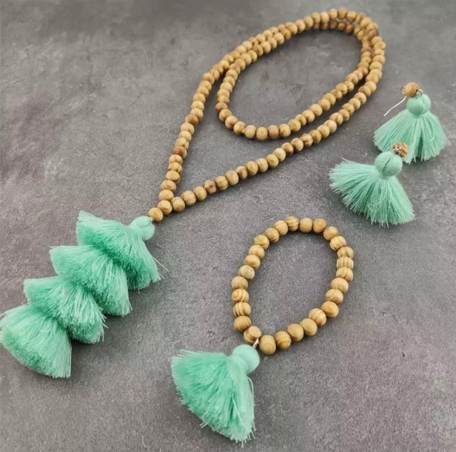 Women Palmera Swimwear Shop Necklaces | Tassels Necklace