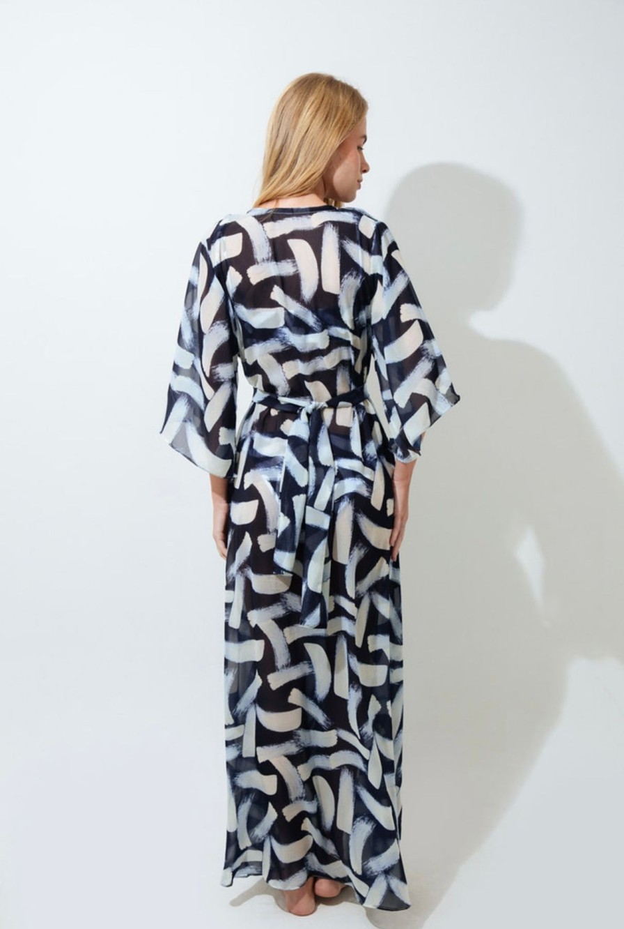 Women Mar De Lua Beachwear | Marine Kimono