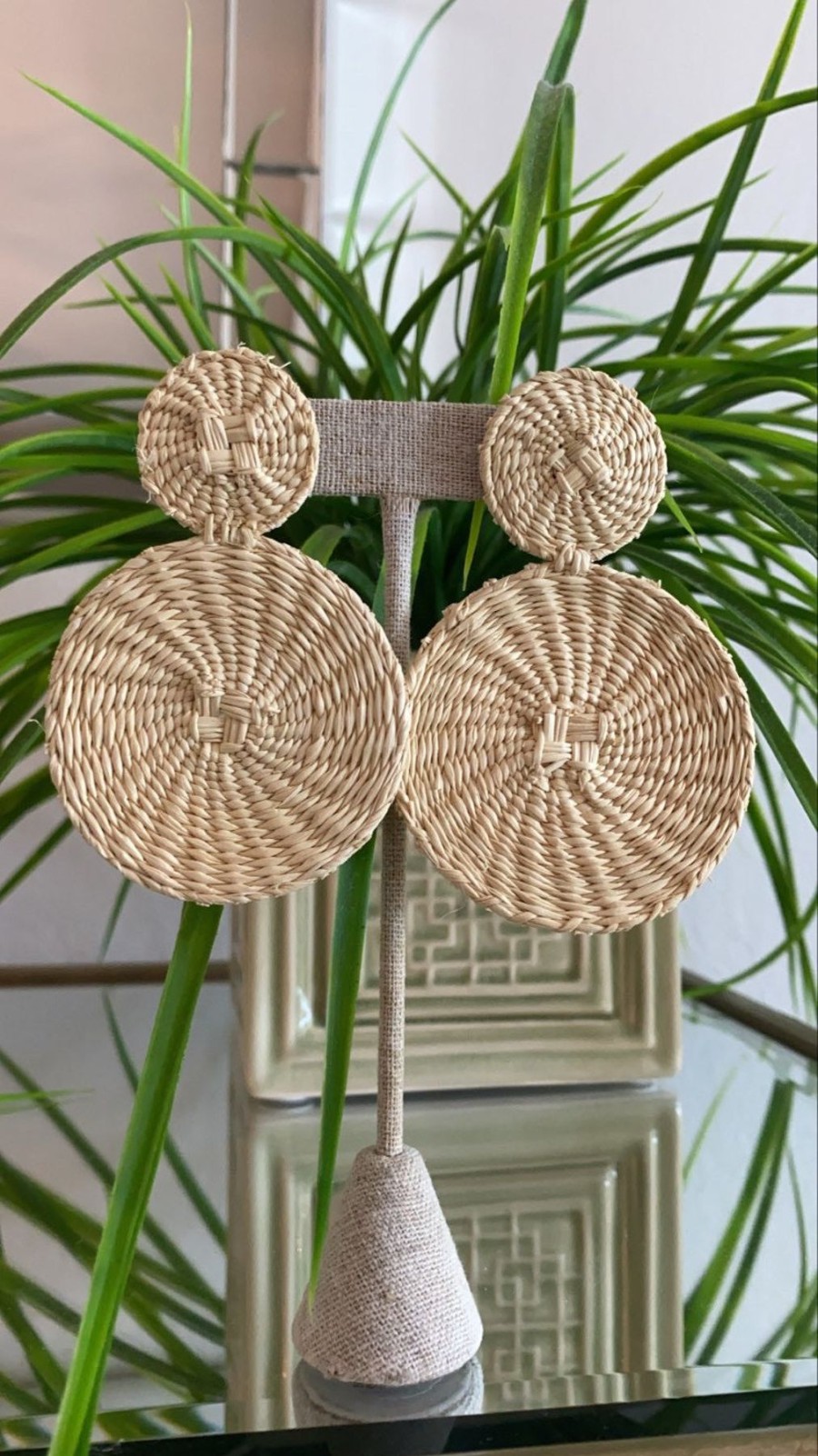 Women Palmera Swimwear Shop Earrings | Doble Circle