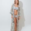 Women Mar De Lua Beachwear | Mia Ebony Kimono