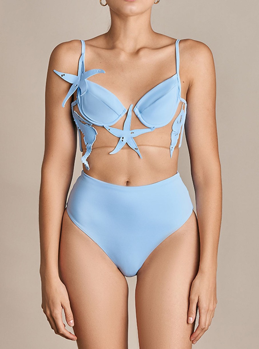 Women Bahía María Two Piece | El Encanto- Baby Blue