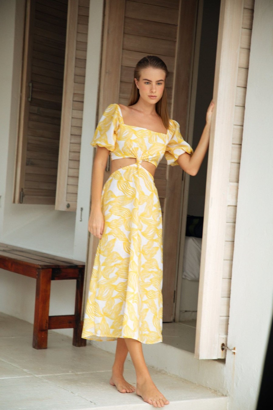 Women Mar De Lua Beachwear | Sunflower Dress