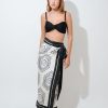 Women Mar De Lua Beachwear | Happer Ebony Sarong