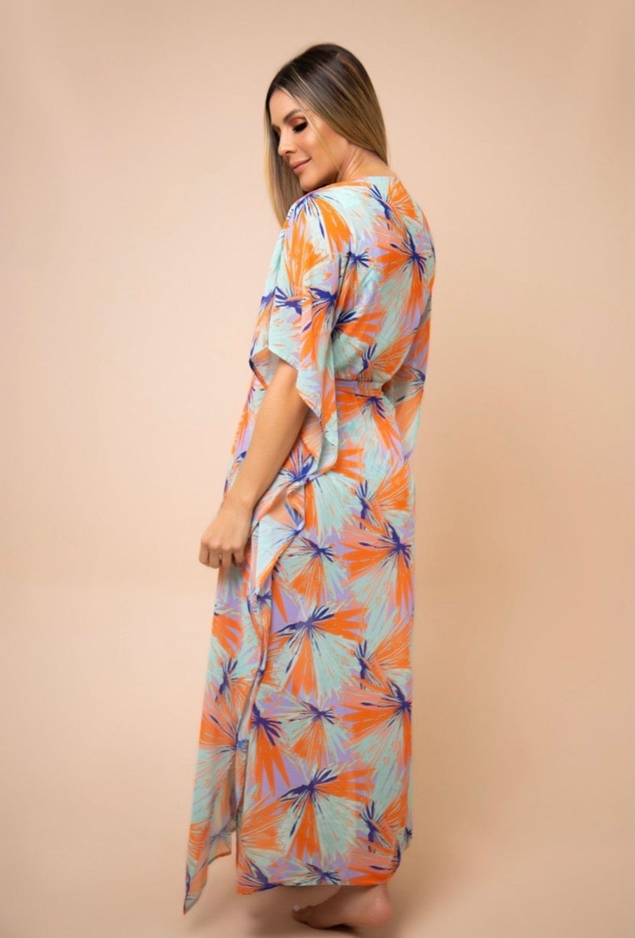 Women Mar De Lua Beachwear | Livistona Kimono